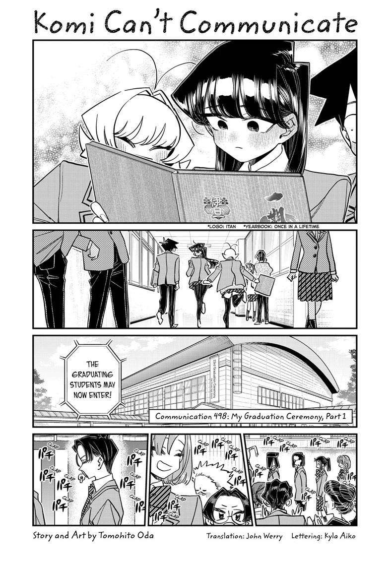 Komi-san wa Komyushou Desu Chapter 498 1